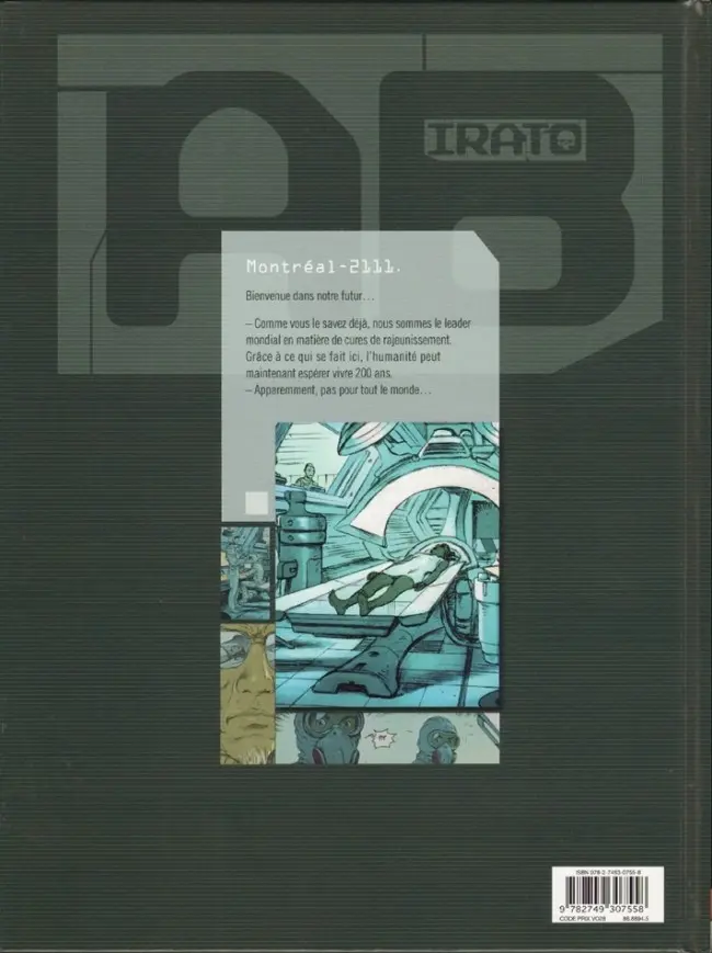 Verso de l'album Ab Irato Tome 3 L'enfant prodige