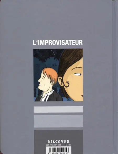 Verso de l'album L'Improvisateur