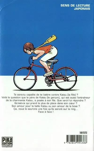 Verso de l'album Katsu ! 4