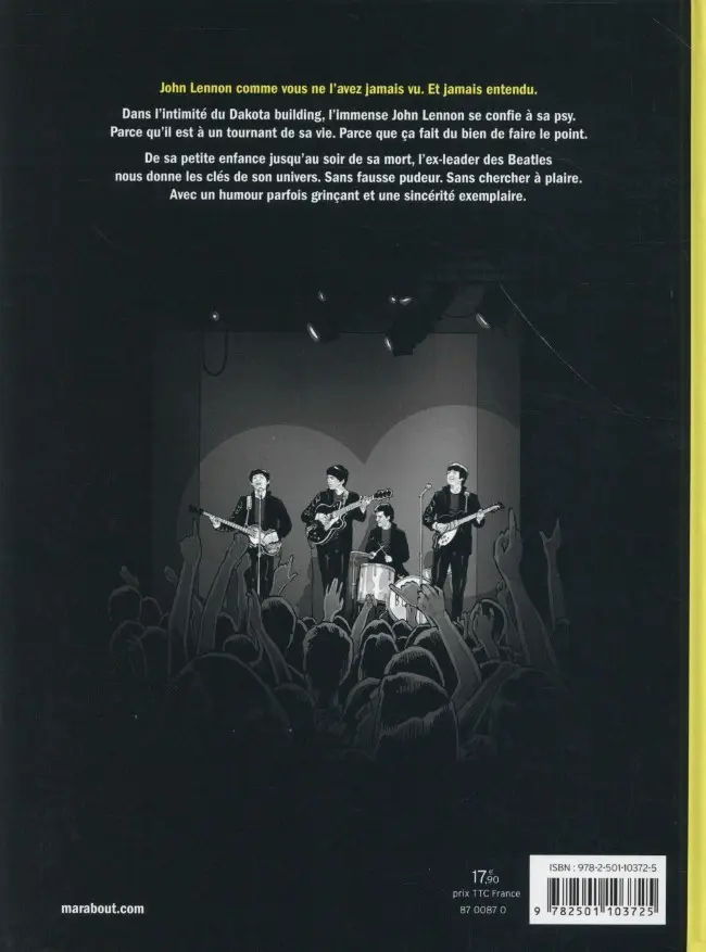 Verso de l'album Lennon