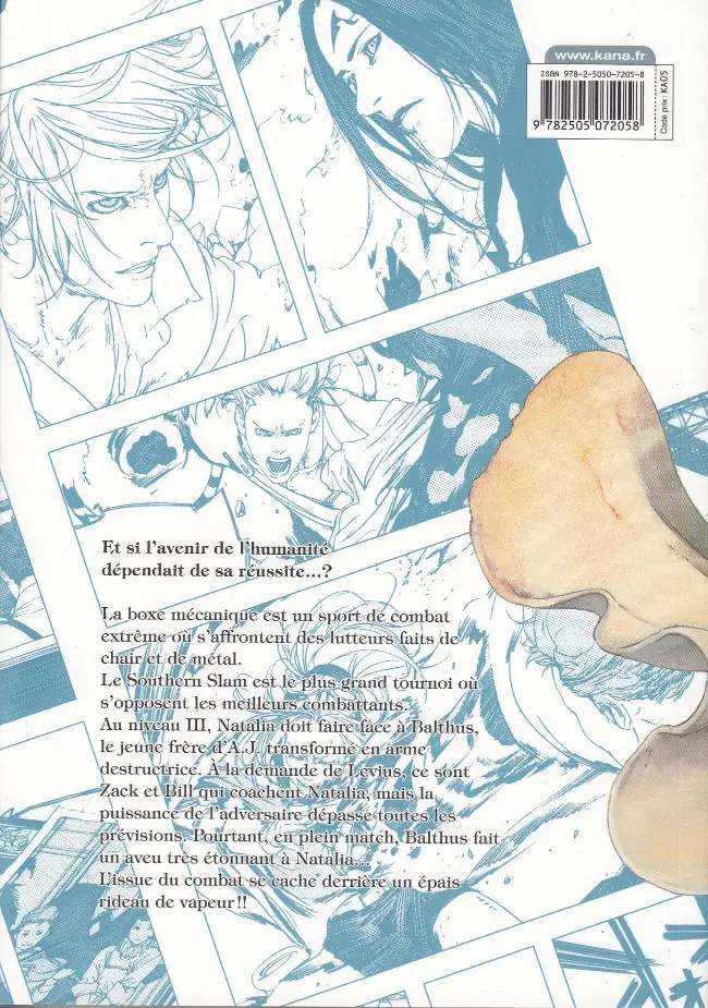 Verso de l'album Levius est Vol. 5
