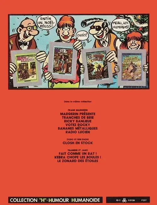 Verso de l'album Lucien Tome 1 Radio Lucien
