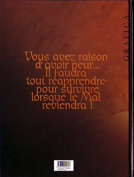 Verso de l'album Le Mal Tome 1 L'œil du mur