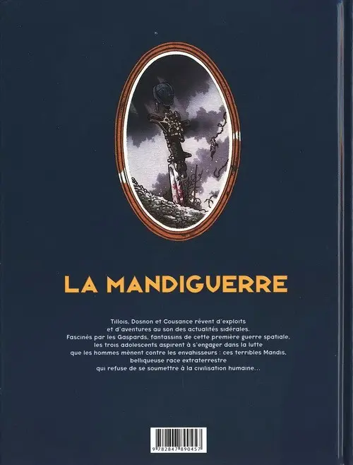 Verso de l'album La Mandiguerre Tome 3 Le revers de la médaille