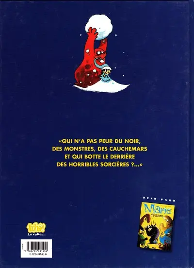Verso de l'album Marie Frisson Tome 2 Tombe la neige...