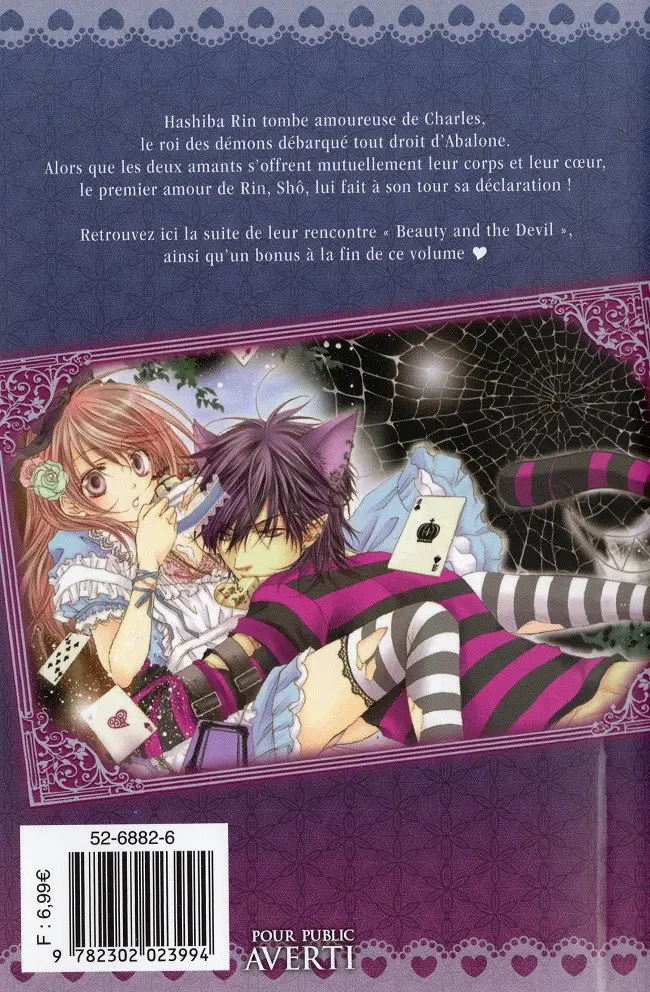 Verso de l'album Midnight Devil 1
