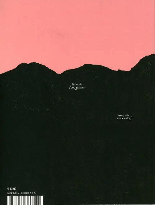 Verso de l'album Le palais de glace