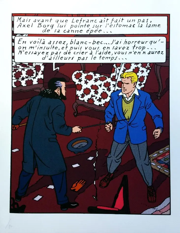 Autre de l'album Lefranc Tome 1 La grande menace