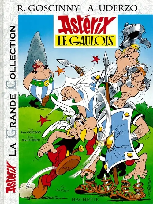 Couverture de l'album Astérix La Grande Collection Tome 1 Astérix le gaulois