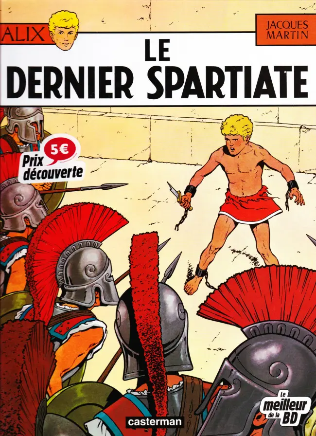 Couverture de l'album Alix Tome 7 Le Dernier Spartiate