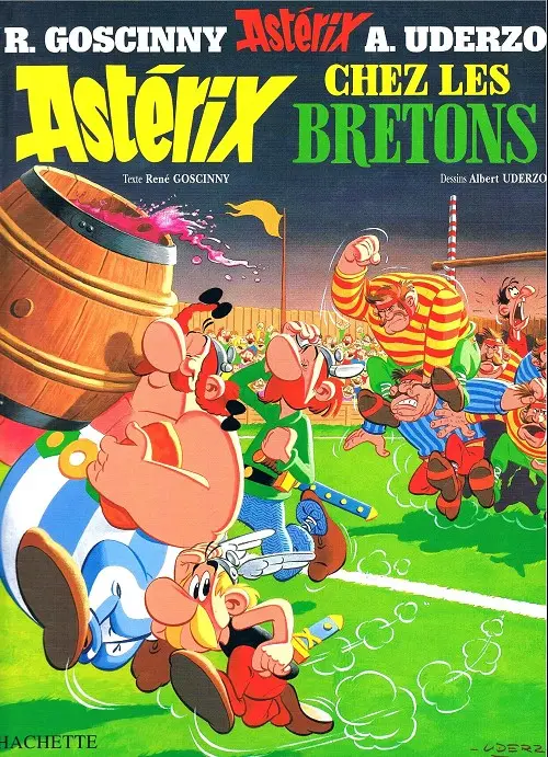 Couverture de l'album Astérix Tome 8 Astérix chez les Bretons