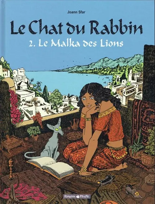 Couverture de l'album Le Chat du Rabbin Tome 2 Le Malka des Lions