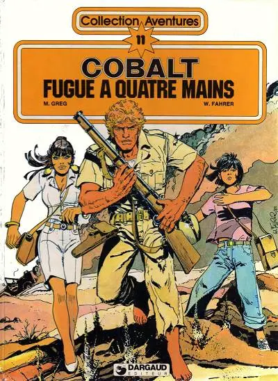 Couverture de l'album Cobalt Tome 1 Fugue à quatre mains