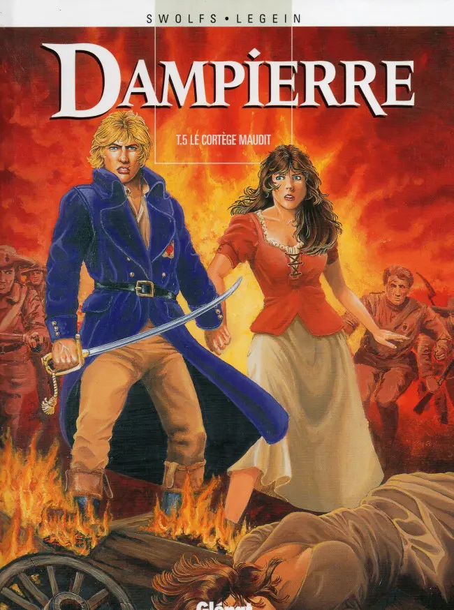 Couverture de l'album Dampierre Tome 5 Le cortège maudit