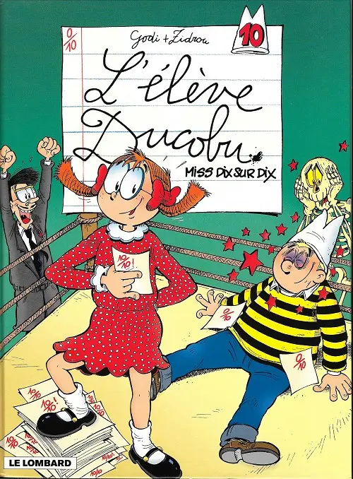 Couverture de l'album L'Élève Ducobu Tome 10 Miss dix sur dix