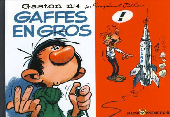 Couverture de l'album Gaston Tome 4 Gaffes en gros