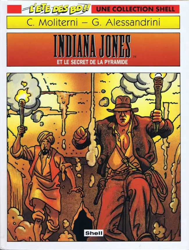 Couverture de l'album Indiana Jones Tome 1 Indiana Jones et le secret de la pyramide