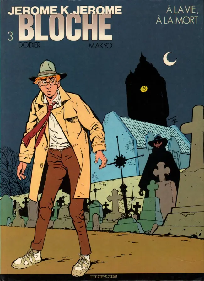 Couverture de l'album Jérôme K. Jérôme Bloche Tome 3 À la vie, à la mort