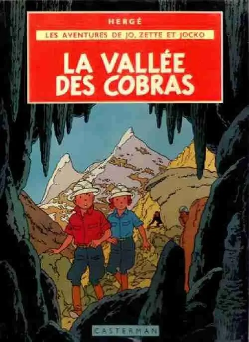 Couverture de l'album Les Aventures de Jo, Zette et Jocko Tome 5 La vallée des cobras