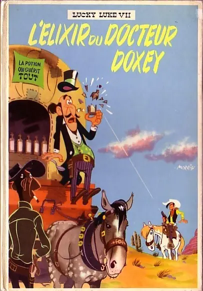 Couverture de l'album Lucky Luke Tome 7 L'Elixir du Docteur Doxey