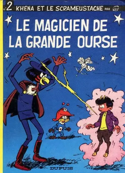 Couverture de l'album Le Scrameustache Tome 2 Le magicien de la Grande Ourse