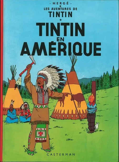 Couverture de l'album Tintin Tome 3 Tintin en Amérique