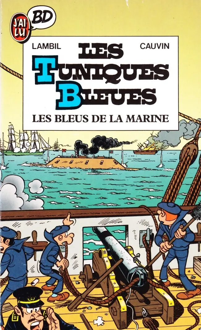 Couverture de l'album Les Tuniques Bleues Tome 7 Les bleus de la marine