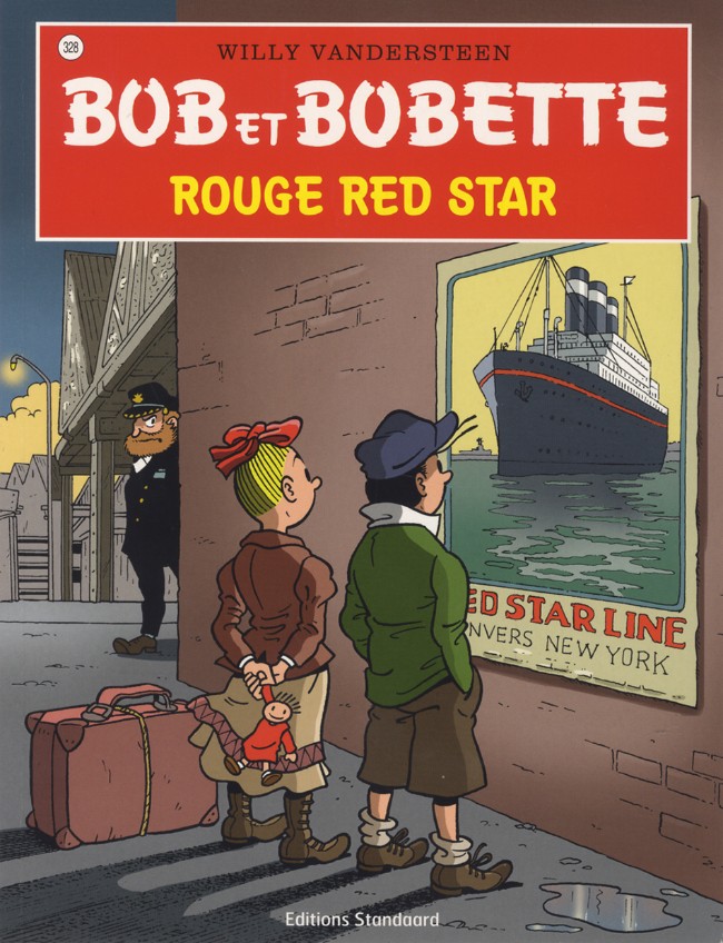 Couverture de l'album Bob et Bobette Tome 328 Rouge Red Star