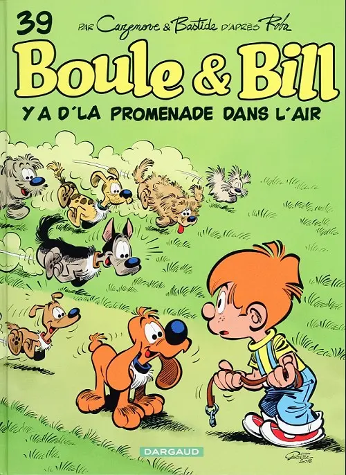 Couverture de l'album Boule & Bill Tome 39 Y a d'la promenade dans l'air