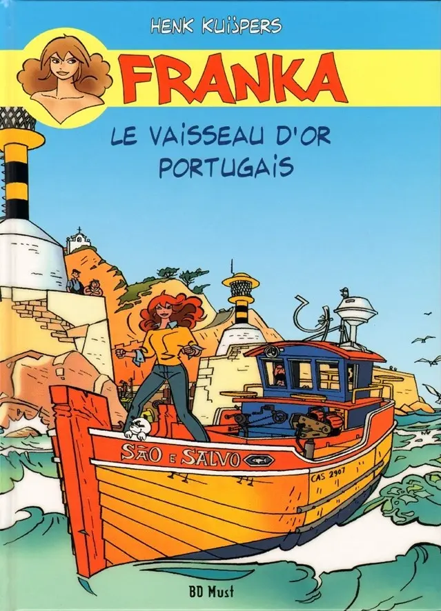Couverture de l'album Franka BD Must Tome 14 Le Vaisseau d'or portugais