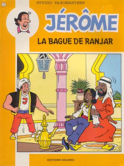 Couverture de l'album Les fabuleux voyages de Jérôme Tome 13 La bague de Ranjar