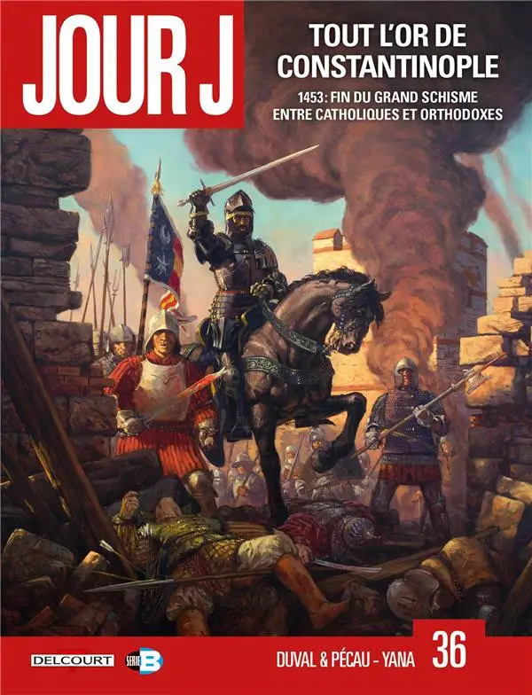 Couverture de l'album Jour J Tome 36 Tout l'or de Constantinople