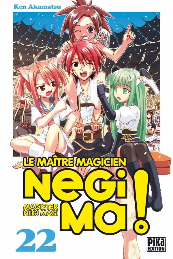 Couverture de l'album Negima ! - Le Maître Magicien 22