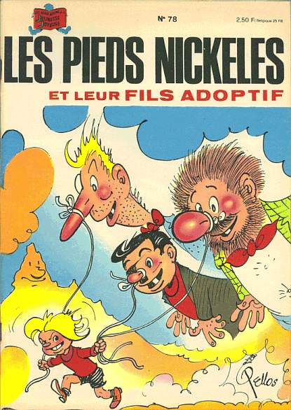 Couverture de l'album Les Pieds Nickelés Tome 78 Les Pieds Nickelés et leur fils adoptif