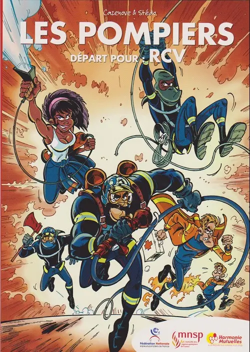 Couverture de l'album Les Pompiers Départ pour RCV