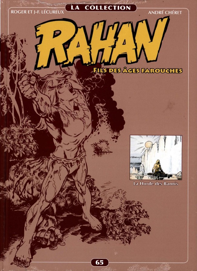 Couverture de l'album Rahan La Collection Volume 65 La Horde des Bannis