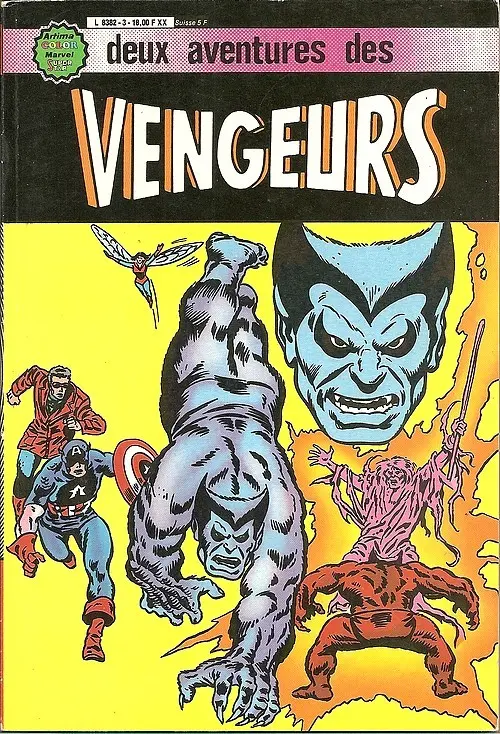 Couverture de l'album Les Vengeurs Album N° 3