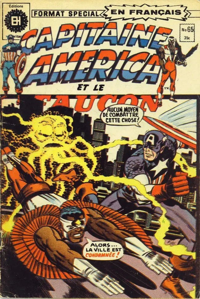 Couverture de l'album Capitaine America Tome 65 Agron s'avance sur la Terre !