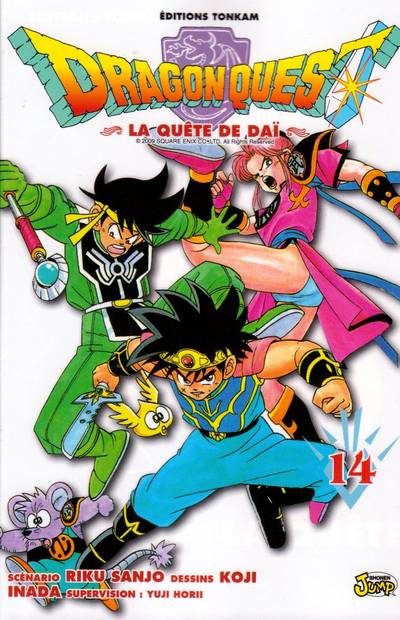 Couverture de l'album Dragon Quest - La quête de Daï Tome 14 L'épouvantable Archimère