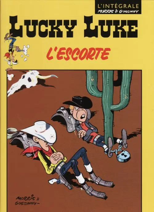 Couverture de l'album Lucky Luke Tome 19 L'escorte