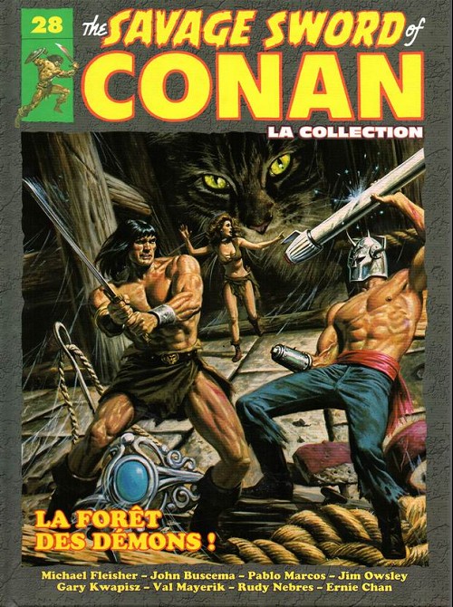 Couverture de l'album The Savage Sword of Conan - La Collection Tome 28 La forêt des démons !