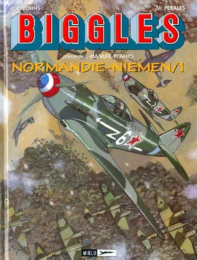 Couverture de l'album Biggles présente... Tome 9 Normandie-Niemen /1