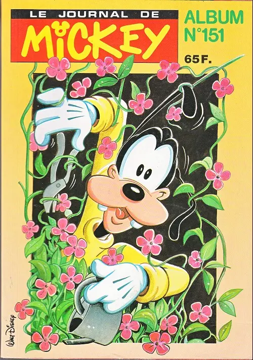 Couverture de l'album Le Journal de Mickey Album N° 151