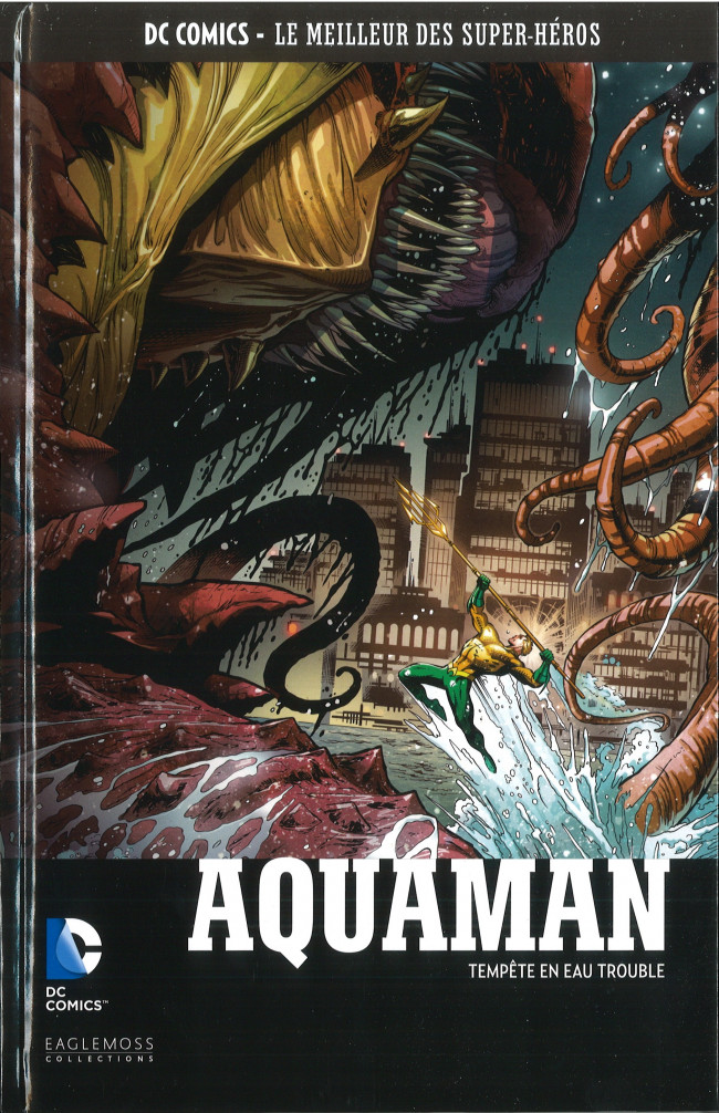 Couverture de l'album DC Comics - Le Meilleur des Super-Héros Volume 97 Aquaman - Tempête en Eau Trouble