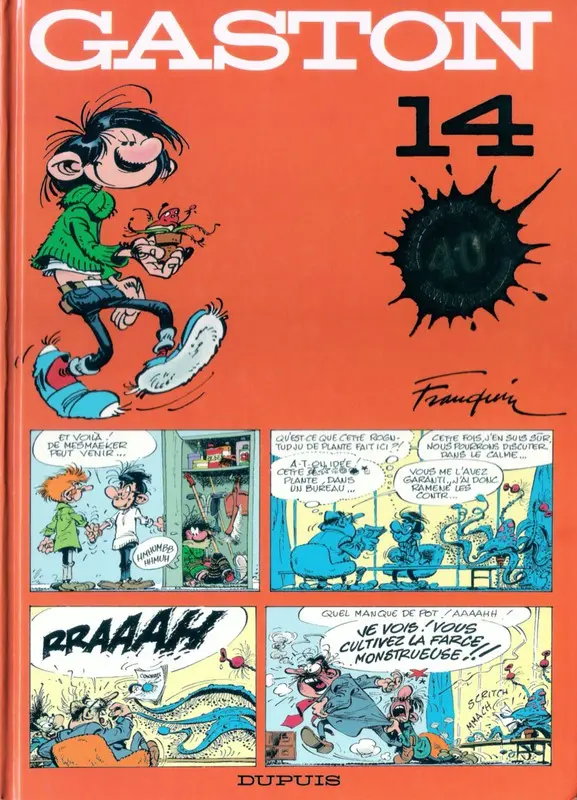 Couverture de l'album Gaston Tome 14