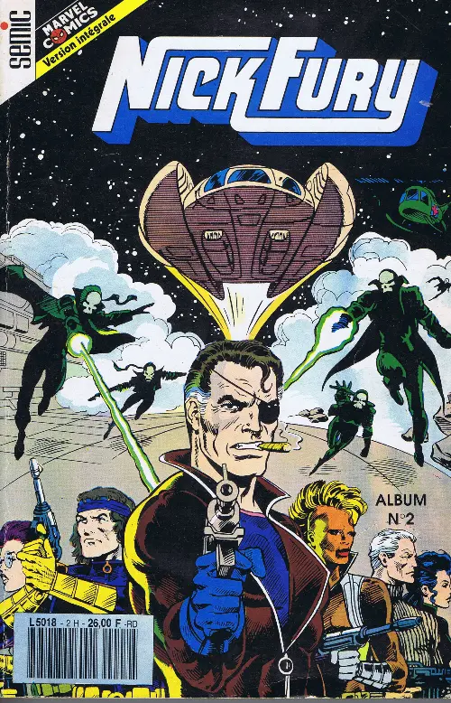 Couverture de l'album Nick Fury Album N° 2