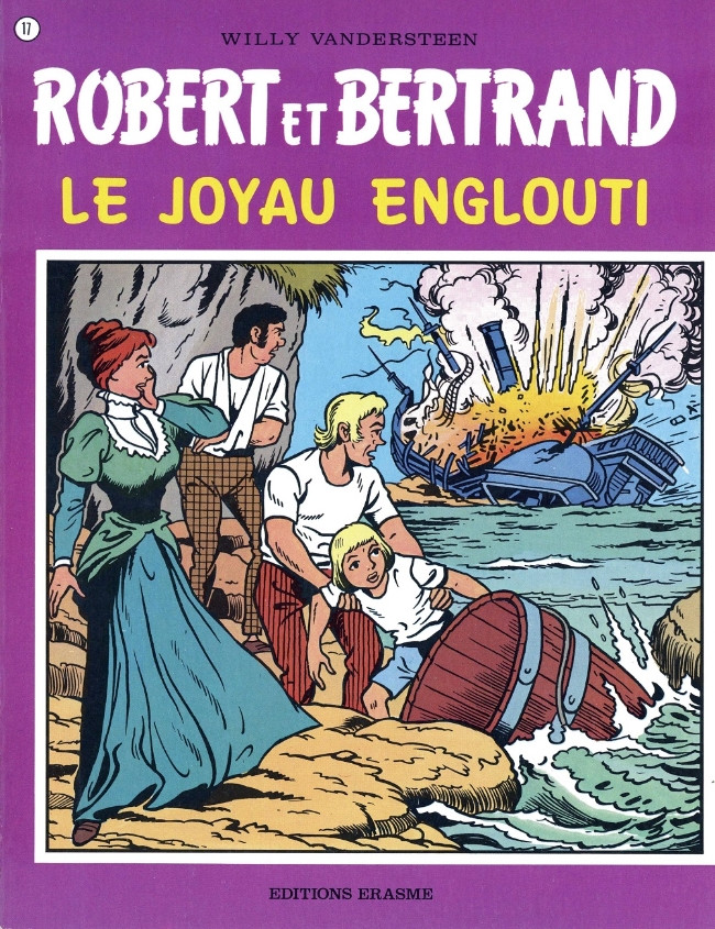 Couverture de l'album Robert et Bertrand Tome 17 Le joyau englouti