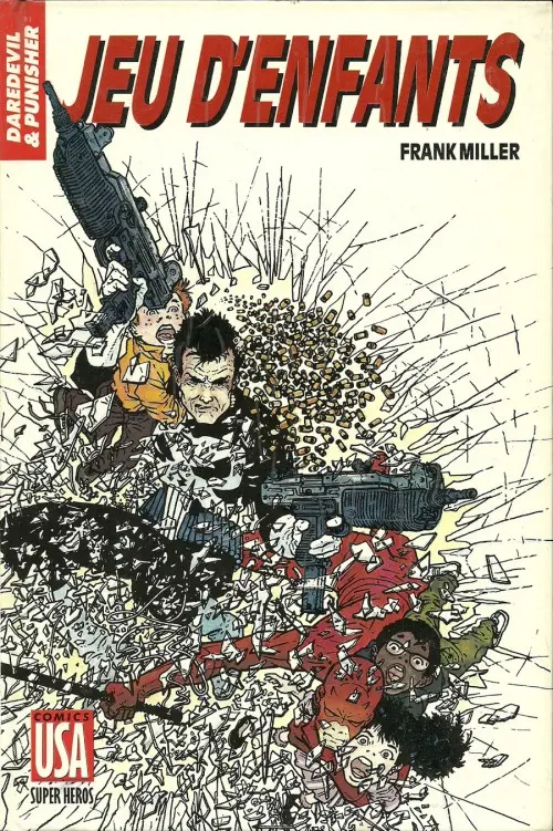 Couverture de l'album Super Héros Tome 21 Daredevil & Punisher : Jeu d'enfants