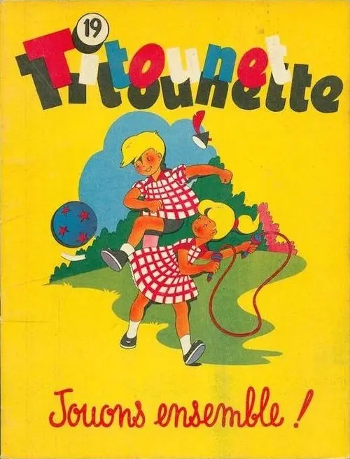 Couverture de l'album Titounet et Titounette Tome 19 Jouons ensemble...