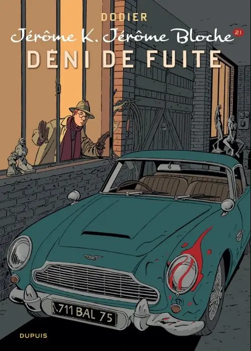 Couverture de l'album Jérôme K. Jérôme Bloche Tome 21 Déni de fuite
